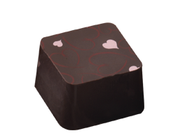 DARK CHOCOLATE WITH STRAWBERRY FLAVOURED FILLING
