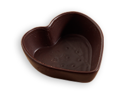 MEDIUM - HEART - SHAPED PETIT FOUR SHELL